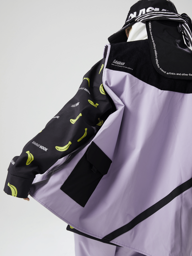 Tolasmik x Banana Hook 23 Colorblock Waistcoat - Snowears-snowboarding skiing outfit accessories