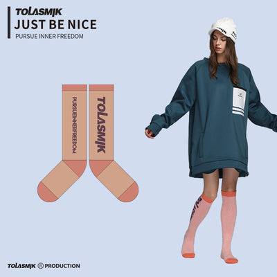 Tolasmik Ski Socks - Snowears-snowboarding skiing outfit accessories