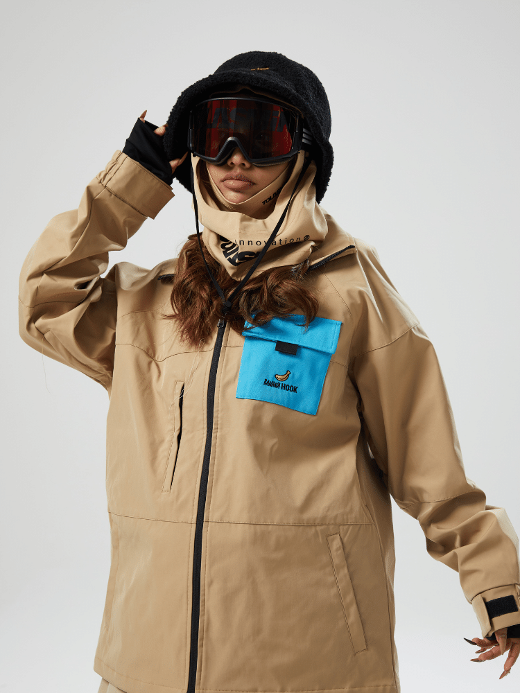 Banana Hook Ollie Collar Jacket - Tan