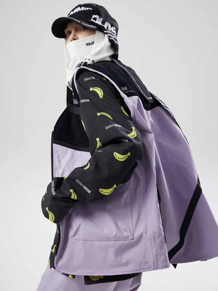Tolasmik x Banana Hook 23 Colorblock Waistcoat - Snowears-snowboarding skiing outfit accessories