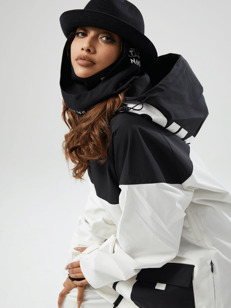 Tolasmik Wild Hood Snow Jacket - White