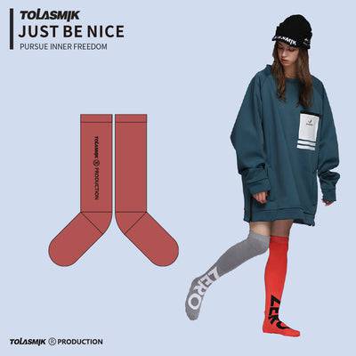 Tolasmik Ski Socks - Snowears-snowboarding skiing outfit accessories
