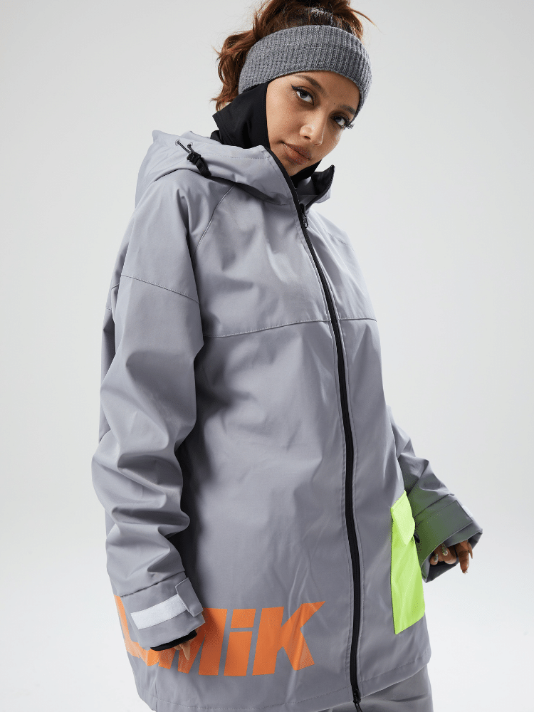 Tolasmik Wild Hood Snow Jacket - Grey