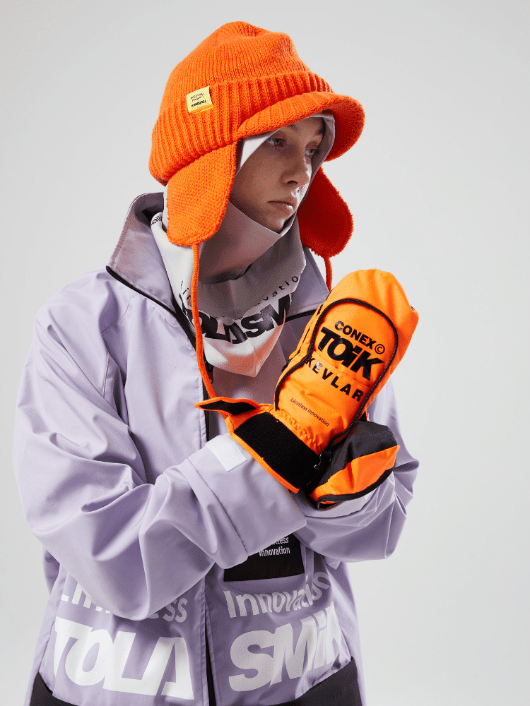 Tolasmik KEVLAR 23 Carving Mittens - Snowears-snowboarding skiing outfit accessories