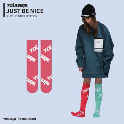 Tolasmik Ski Socks - Snowears-snowboarding skiing outfit accessories