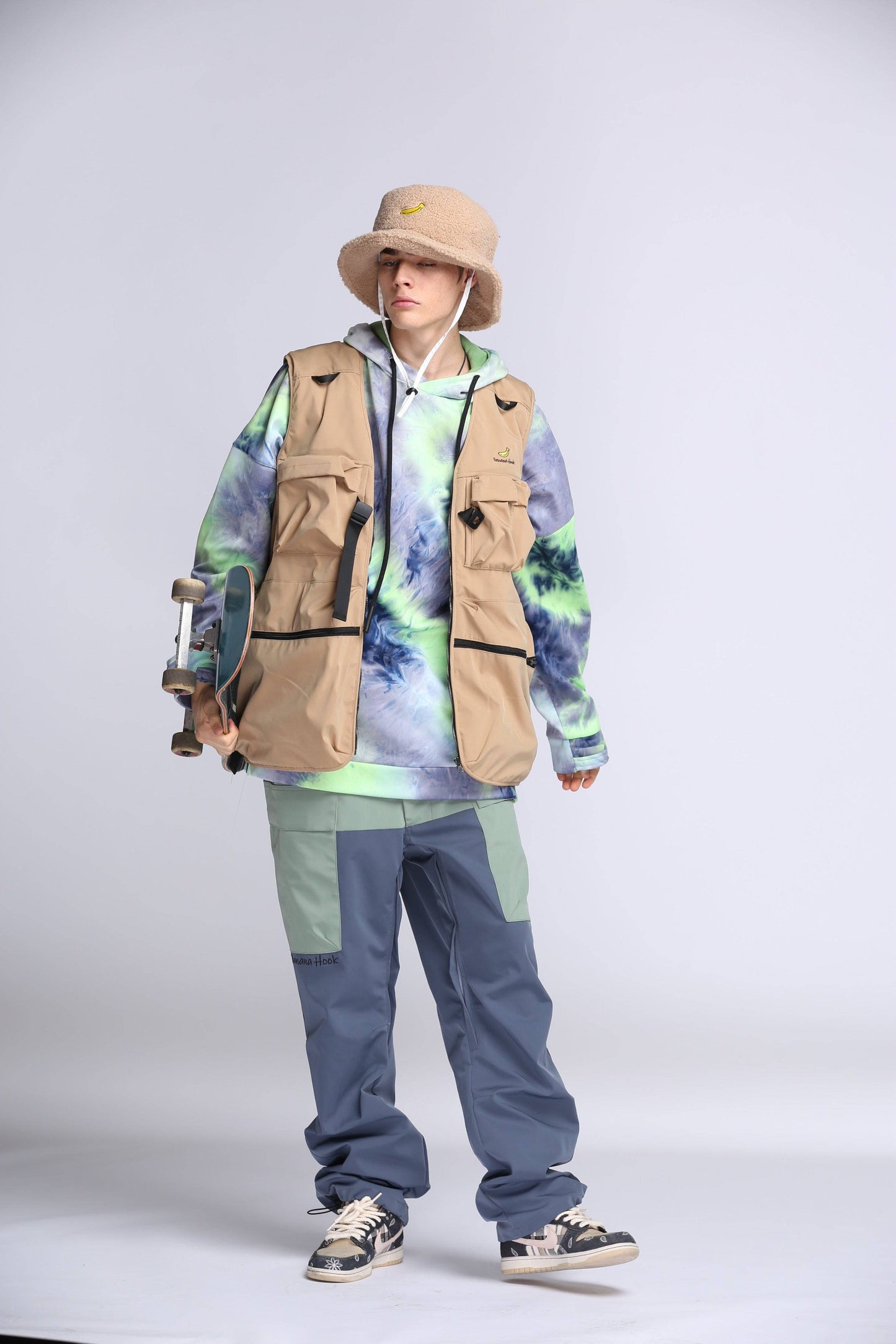 Tolasmik x Banana Hook Unisex Light Camel Waistcoat.