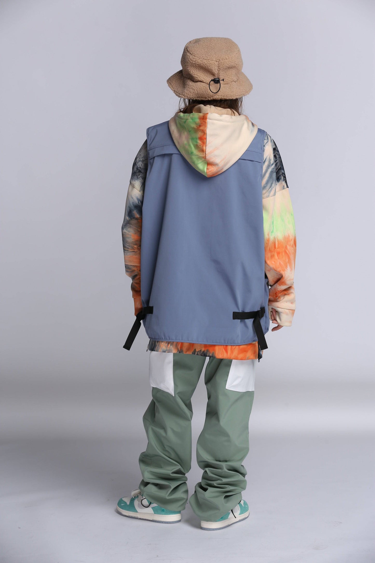 Tolasmik x Banana Hook Haze Blue Waistcoat.