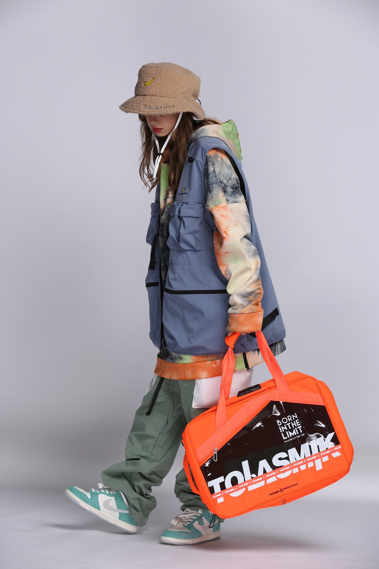 Tolasmik x Banana Hook Haze Blue Waistcoat.
