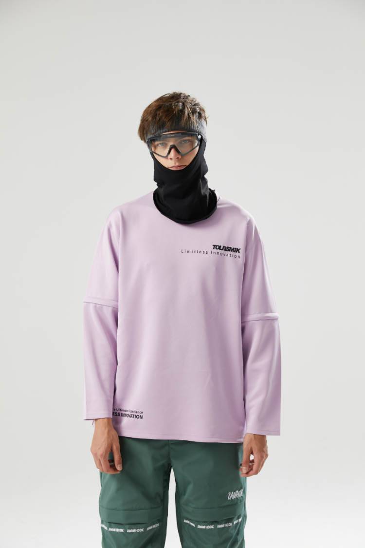 Tolasmik QUICK-DRY Sweatshirt - Purple Seris - Snowears-snowboarding skiing outfit accessories