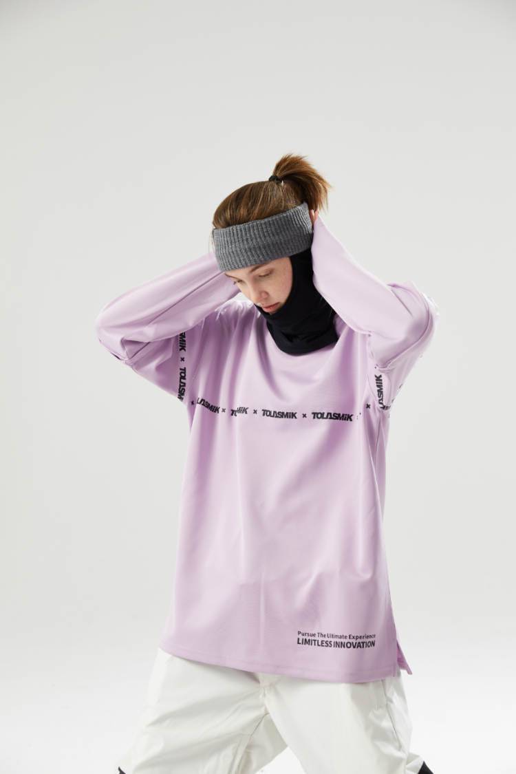 Tolasmik QUICK-DRY Sweatshirt - Purple Seris - Snowears-snowboarding skiing outfit accessories