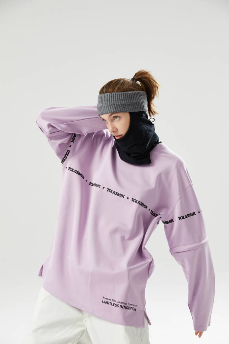 Tolasmik QUICK-DRY Sweatshirt - Purple Seris - Snowears-snowboarding skiing outfit accessories