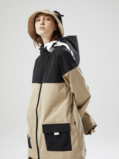 Tolasmik Wild Hood Snow Jacket - Tan
