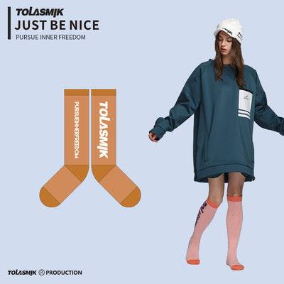 Tolasmik Ski Socks - Snowears-snowboarding skiing outfit accessories