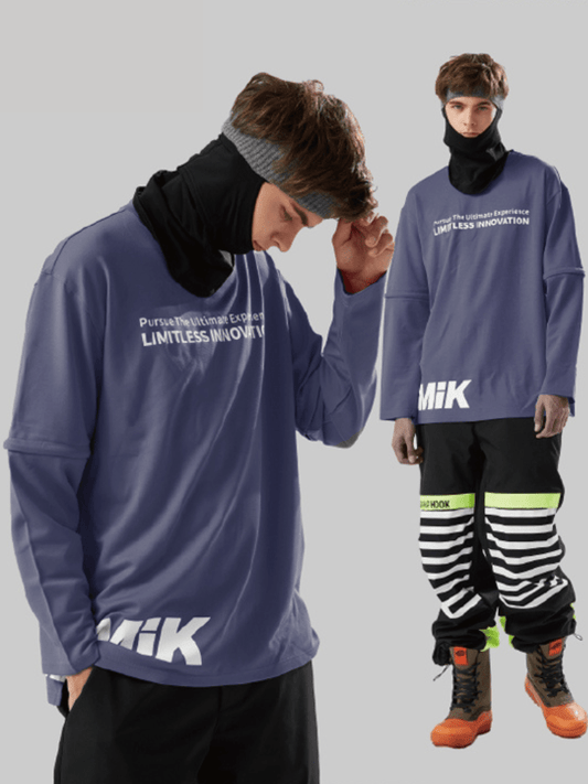 Tolasmik QUICK-DRY Sweatshirt - Dark Purple Seris - Snowears-snowboarding skiing outfit accessories