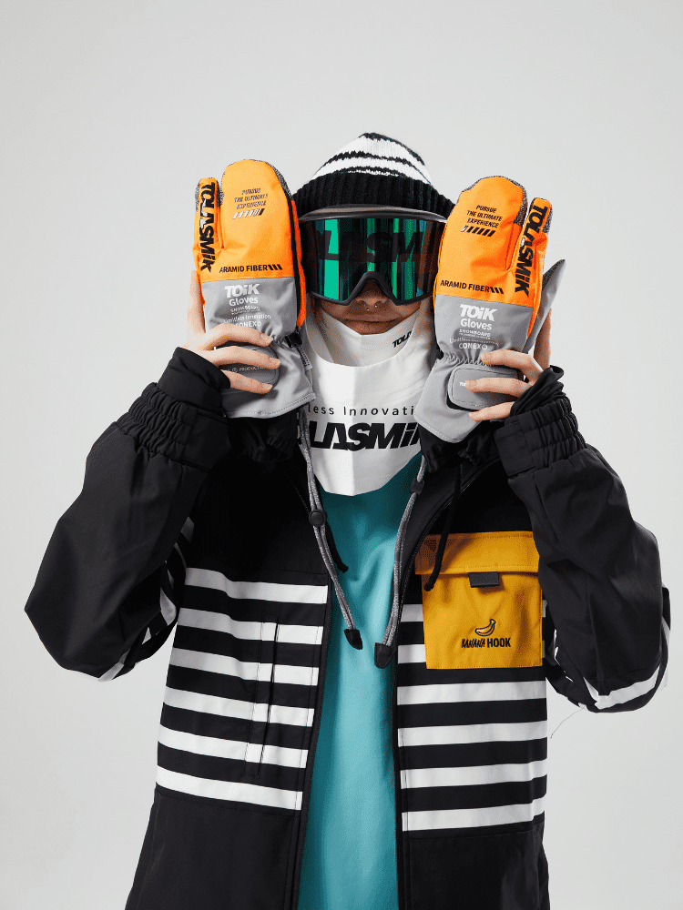 Tolasmik KEVLAR CZone 3-Finger Mittens - Snowears-snowboarding skiing outfit accessories