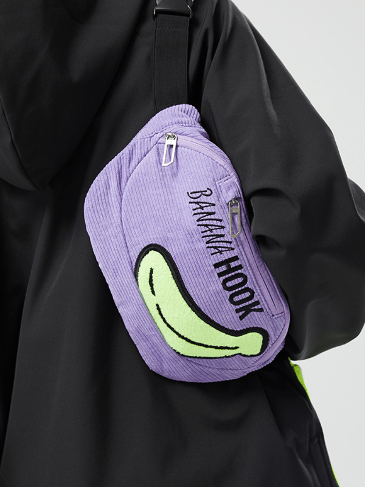 Banana Hook Crossbody Bag - Snowears-snowboarding skiing outfit accessories