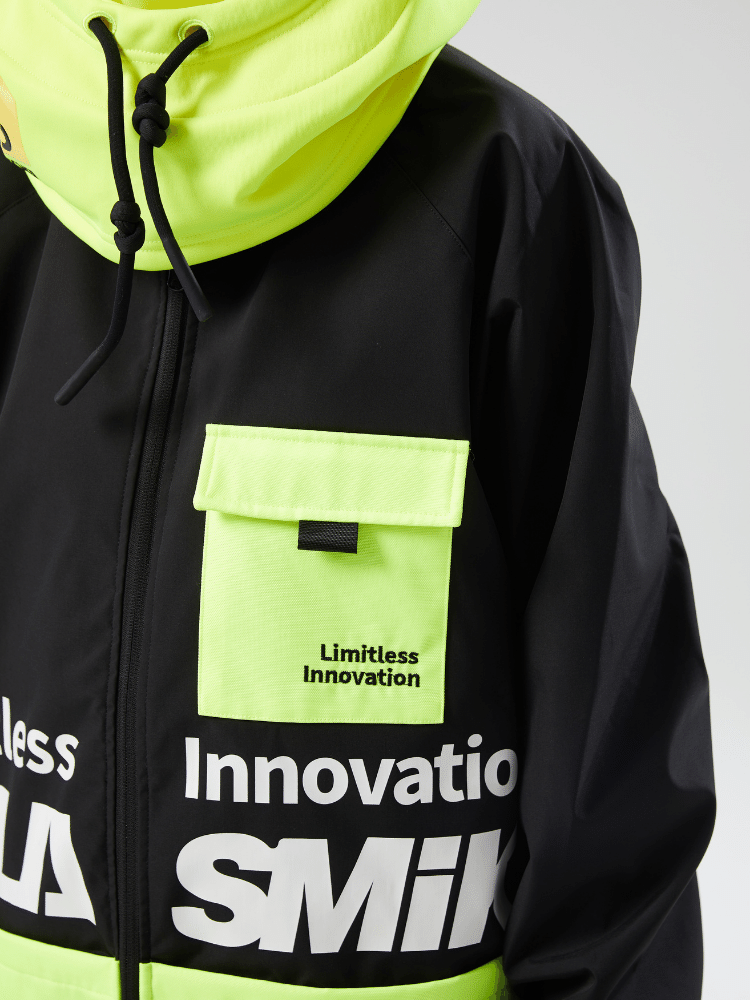 Tolasmik Adventure Collar Jacket - Fluorescent Green