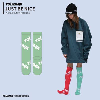 Tolasmik Ski Socks - Snowears-snowboarding skiing outfit accessories